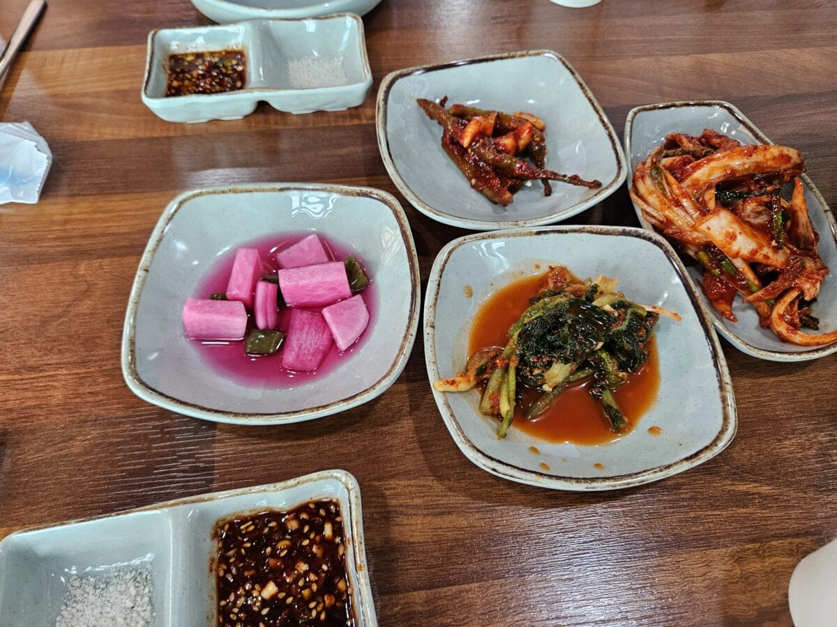 진솔 산양산삼 반찬